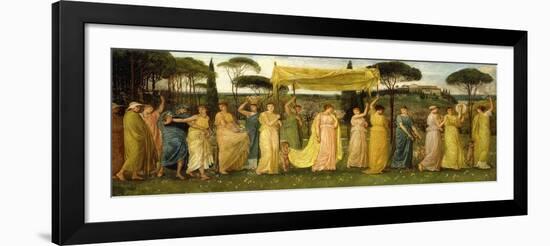 The Advent of Spring, 1873-Walter Crane-Framed Giclee Print