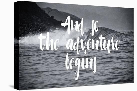 The Adventure Begins-Lila Fe-Stretched Canvas