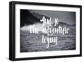 The Adventure Begins-Lila Fe-Framed Premium Giclee Print