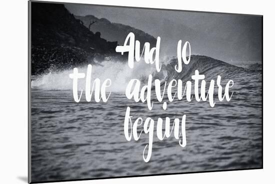 The Adventure Begins-Lila Fe-Mounted Premium Giclee Print