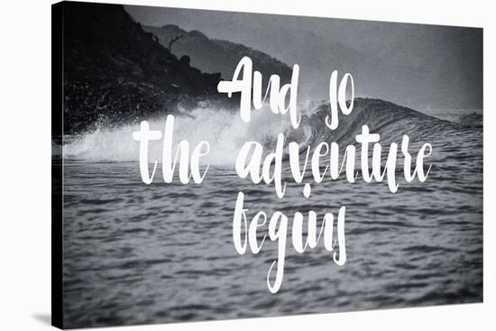 The Adventure Begins-Lila Fe-Stretched Canvas