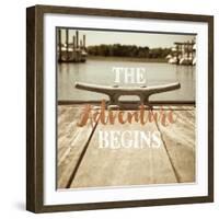 The Adventure Begins-Marlana Semenza-Framed Art Print