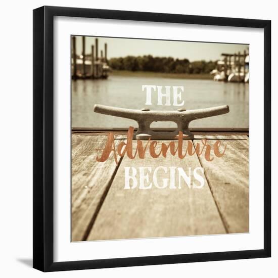 The Adventure Begins-Marlana Semenza-Framed Art Print