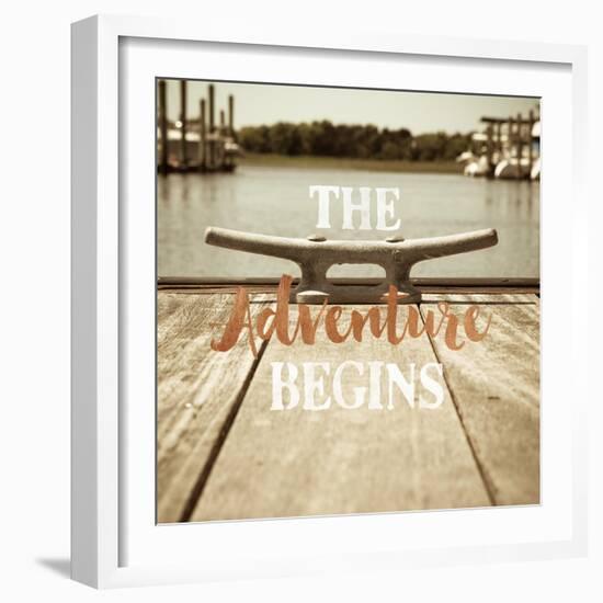 The Adventure Begins-Marlana Semenza-Framed Art Print