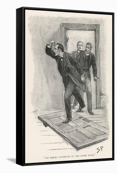 The Adventure of the Stockbroker's Clerk-Sidney Paget-Framed Stretched Canvas