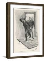 The Adventure of the Stockbroker's Clerk-Sidney Paget-Framed Art Print