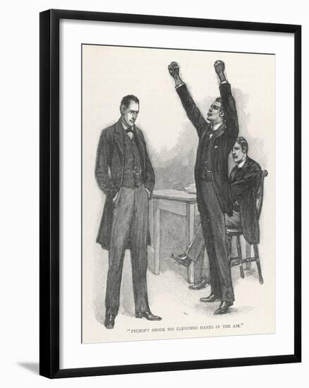 The Adventure of the Stockbroker's Clerk-Sidney Paget-Framed Art Print