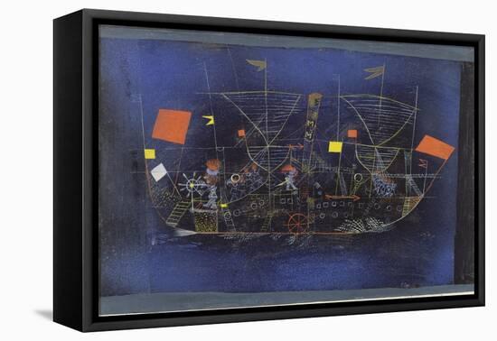 The Adventure Ship, 1927-Paul Klee-Framed Stretched Canvas