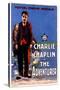 The Adventurer Movie Charlie Chaplin Edna Purviance Poster Print-null-Stretched Canvas