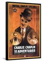 The Adventurer Movie Charlie Chaplin Poster Print-null-Framed Poster