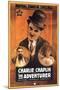 The Adventurer Movie Charlie Chaplin Poster Print-null-Mounted Poster