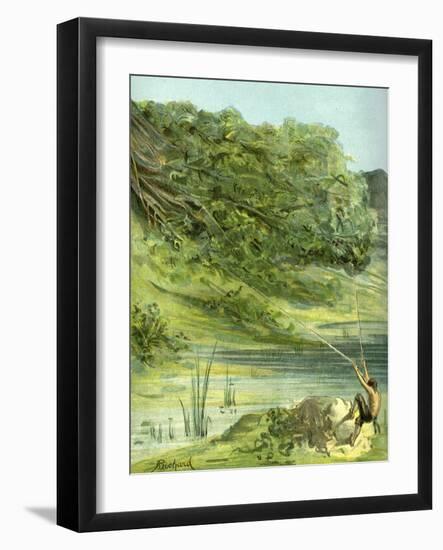 'The Adventures of Baron Munchausen'-Alphonse Adolphe Bichard-Framed Giclee Print