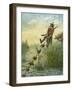 'The Adventures of Baron Munchausen'-Alphonse Adolphe Bichard-Framed Giclee Print