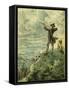 'The Adventures of Baron Munchausen'-Alphonse Adolphe Bichard-Framed Stretched Canvas