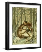 'The Adventures of Baron Munchausen'-Alphonse Adolphe Bichard-Framed Giclee Print