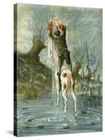 'The Adventures of Baron Munchausen'-Alphonse Adolphe Bichard-Stretched Canvas