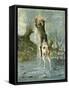 'The Adventures of Baron Munchausen'-Alphonse Adolphe Bichard-Framed Stretched Canvas