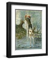 'The Adventures of Baron Munchausen'-Alphonse Adolphe Bichard-Framed Giclee Print