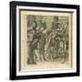 The Adventures of Don Quixote and Sancho Pansa, Illustration-Miguel Cervantes-Framed Giclee Print