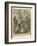 The Adventures of Don Quixote and Sancho Pansa, Illustration-Miguel Cervantes-Framed Giclee Print