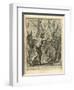 The Adventures of Don Quixote and Sancho Pansa, Illustration-Miguel Cervantes-Framed Giclee Print