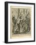 The Adventures of Don Quixote and Sancho Pansa, Illustration-Miguel Cervantes-Framed Giclee Print