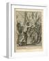 The Adventures of Don Quixote and Sancho Pansa, Illustration-Miguel Cervantes-Framed Giclee Print