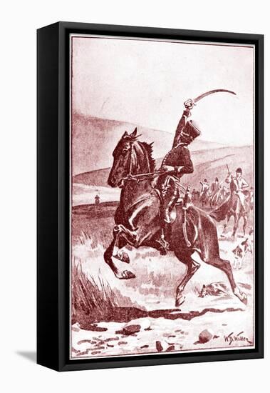 The Adventures of Gerard by Sir Arthur Conan Doyle-William Barnes Wollen-Framed Stretched Canvas