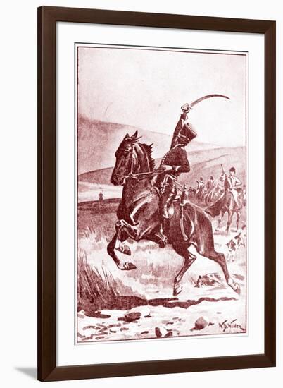 The Adventures of Gerard by Sir Arthur Conan Doyle-William Barnes Wollen-Framed Giclee Print