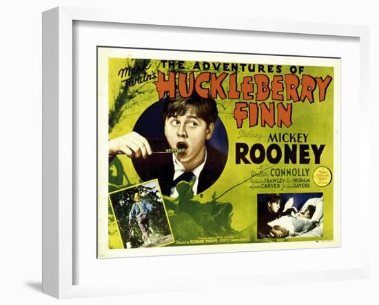 The Adventures of Huckleberry Finn, 1939-null-Framed Photo