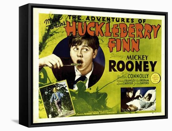 The Adventures of Huckleberry Finn, 1939-null-Framed Stretched Canvas