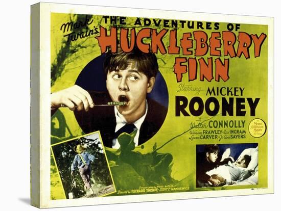 The Adventures of Huckleberry Finn, 1939-null-Stretched Canvas