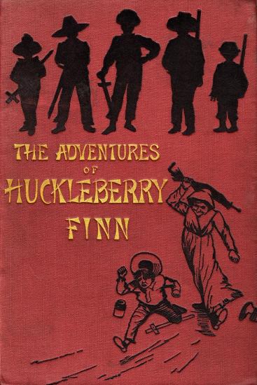 'The Adventures of Huckleberry Finn Book Cover' Print | AllPosters.com