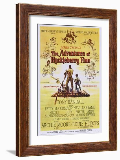 The Adventures of Huckleberry Finn-null-Framed Art Print