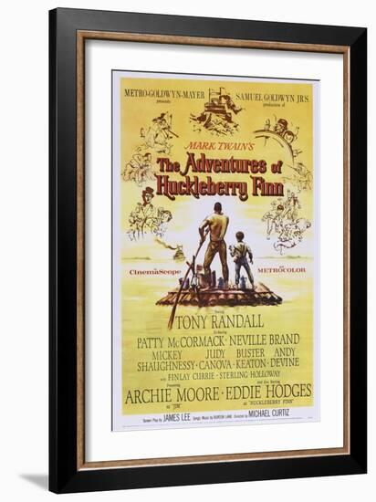 The Adventures of Huckleberry Finn-null-Framed Art Print