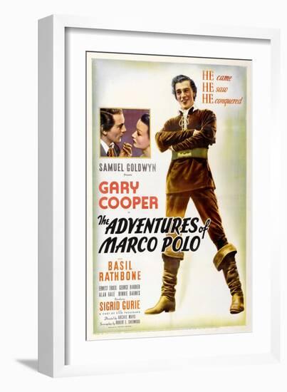 The Adventures of Marco Polo, 1938, Directed by Archie Mayo-null-Framed Giclee Print