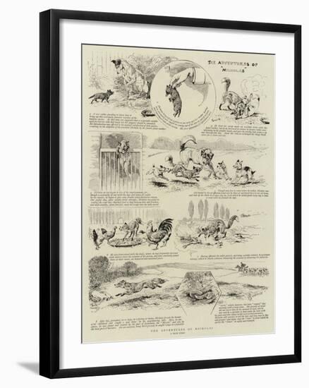 The Adventures of Nicholas-Alfred Chantrey Corbould-Framed Giclee Print