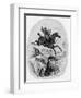 'The Adventures of Peregrine-George Cruikshank-Framed Giclee Print