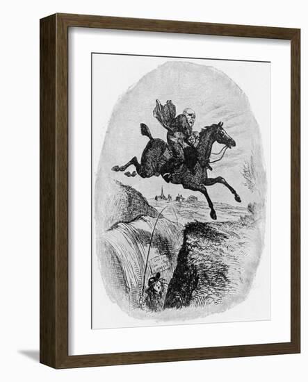 'The Adventures of Peregrine-George Cruikshank-Framed Giclee Print