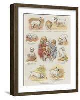 The Adventures of Pincher-Charles Burton Barber-Framed Giclee Print