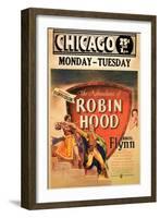 The Adventures of Robin Hood, 1938-null-Framed Art Print