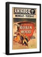 The Adventures of Robin Hood, 1938-null-Framed Art Print