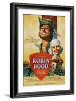 The Adventures of Robin Hood, 1938-null-Framed Art Print