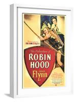 The Adventures of Robin Hood, 1938-null-Framed Art Print