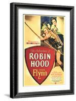 The Adventures of Robin Hood, 1938-null-Framed Art Print