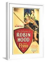 The Adventures of Robin Hood, 1938-null-Framed Art Print