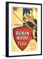 The Adventures of Robin Hood, 1938-null-Framed Art Print