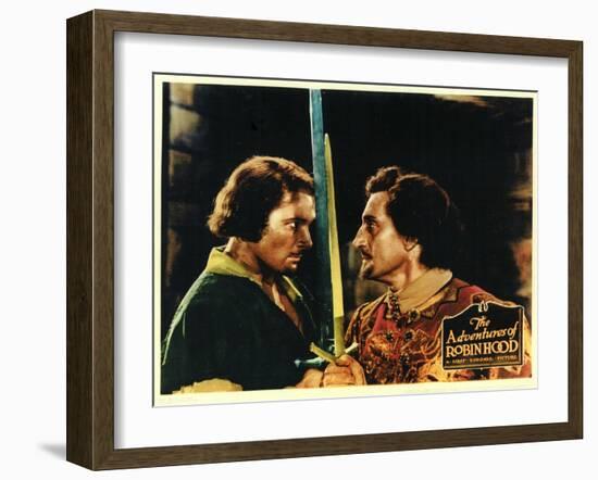 The Adventures of Robin Hood, 1938-null-Framed Art Print