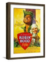 The Adventures of Robin Hood, 1938-null-Framed Art Print