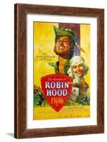 The Adventures of Robin Hood, 1938-null-Framed Art Print